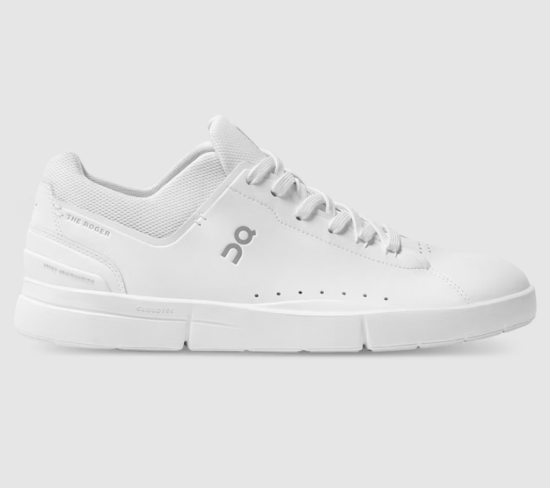 On Running Shoes Women's THE ROGER Advantage-All White